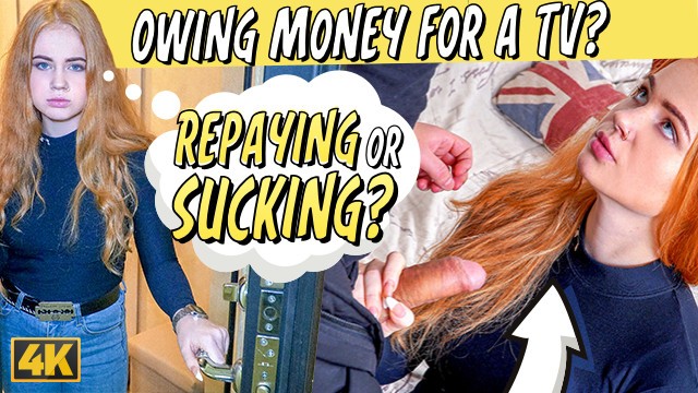 Debt4k featuring Rose Wild's red head dirt