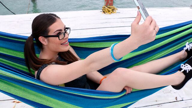 Rough sex in the doggy style with a cute Veronica Valentine