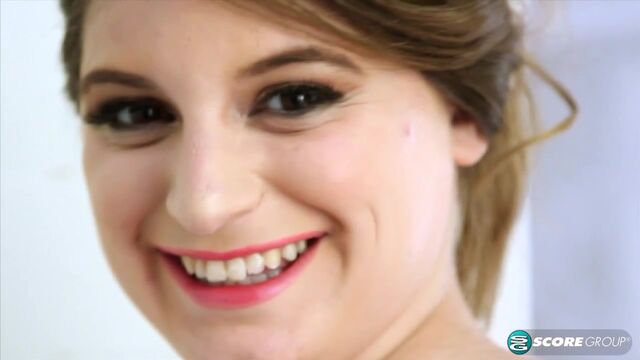 BBW angel with gigantic boobs Sarah Rae opens her soapy pussy