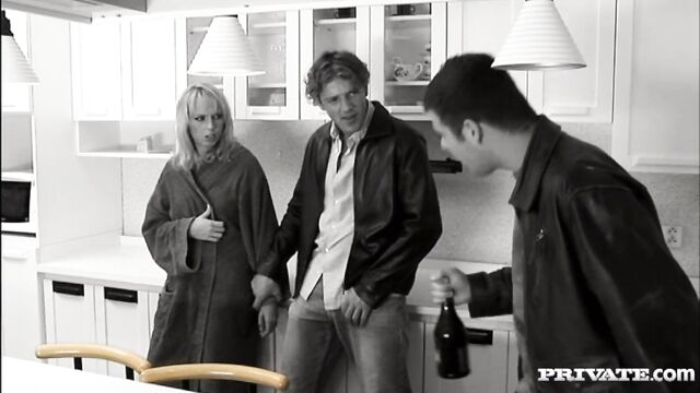 Cock-sucking session in the toilet with a hot as fuck blonde Diana Gold