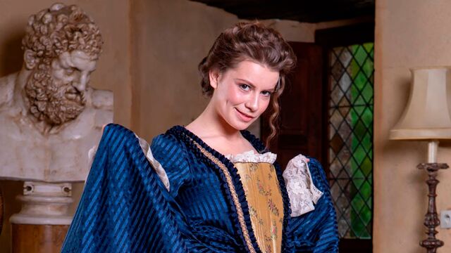 Glamorous big-tit doll Alice Wayne in the historical based porn