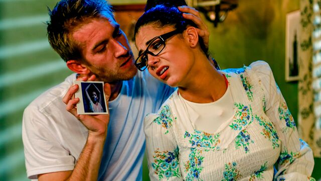 Stunning brunette chick Bonnie Rotten gets impaled in the doggy style