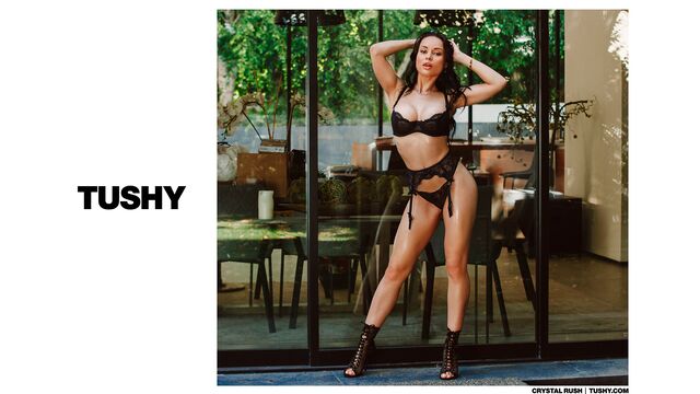 Passionate anal fuck with a famous russian model Crystal Rush