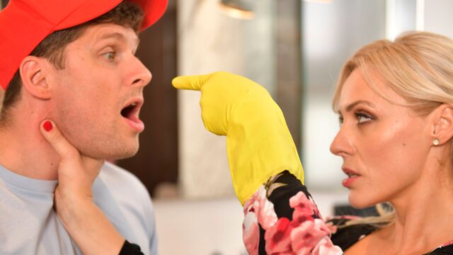 A young man anally fucked a glamorous MILF hooker Brittany Bardot