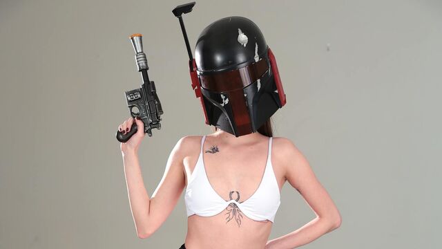 Gorgeous brunette Lana Smalls feels a long cock in her shaved pussy