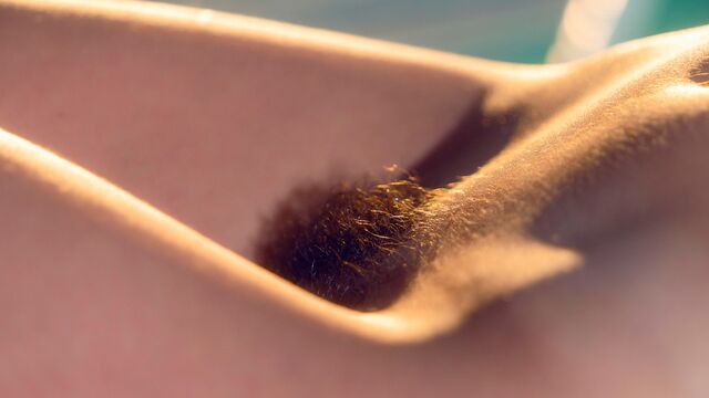 The godlike naked body of a glamorous blonde Khloe Kapri