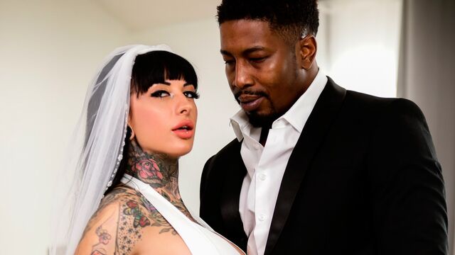 Stunning white model Jessie Lee is enjoying hardcore sex so much