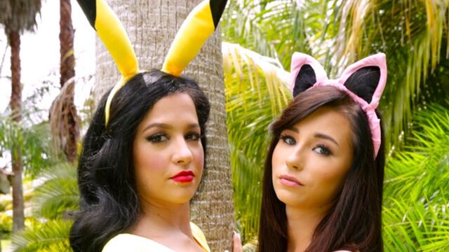 Pokemon GO porn parody featuring Annika Eve as Pikachu