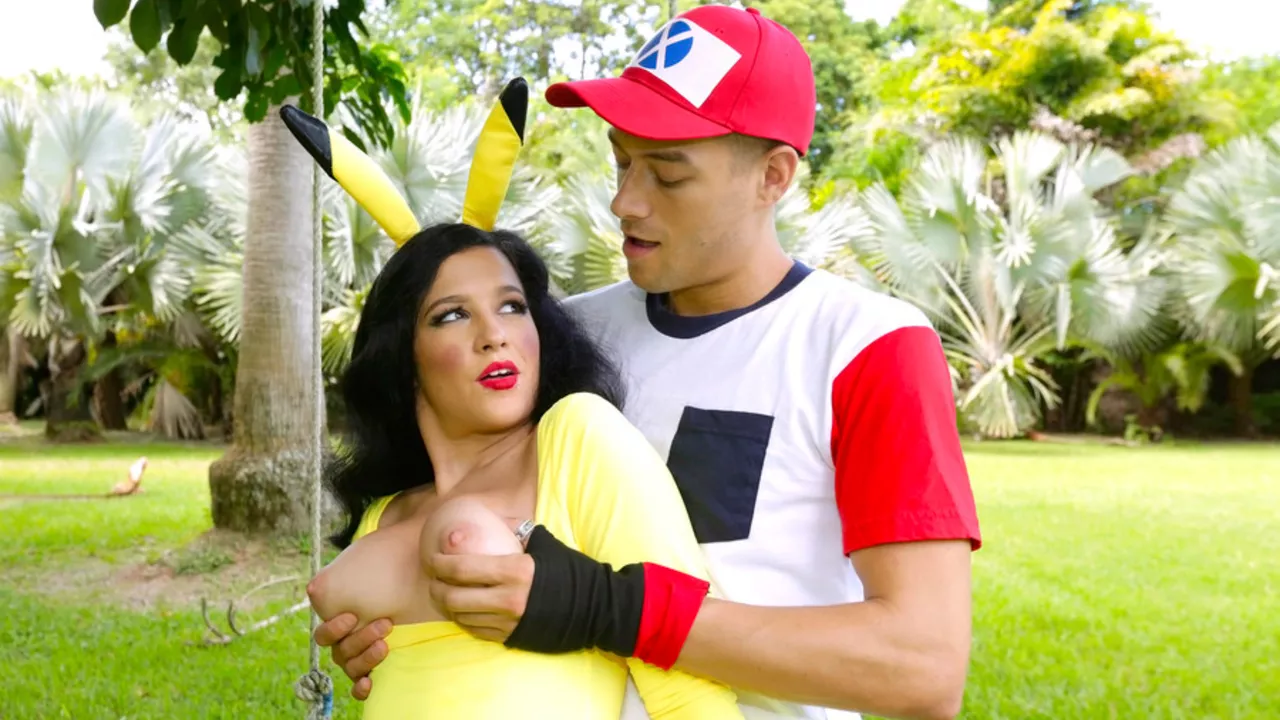 Pokemon GO Porn Parody Featuring Annika Eve As Pikachu OKPORN