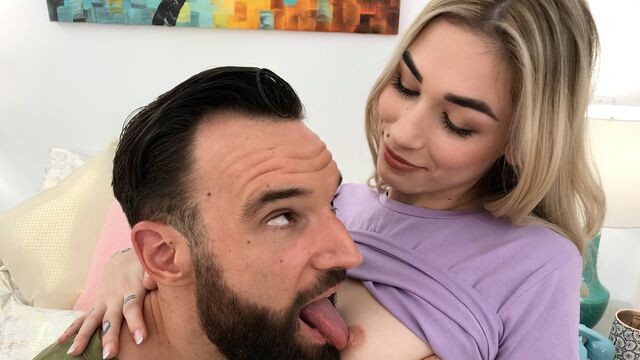 Flat-chested teen in knee-highs, Delilah Day, fucked real deep