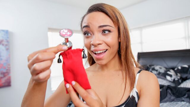 Toned model Jamie Marleigh nicely fucked in the cowgirl pose