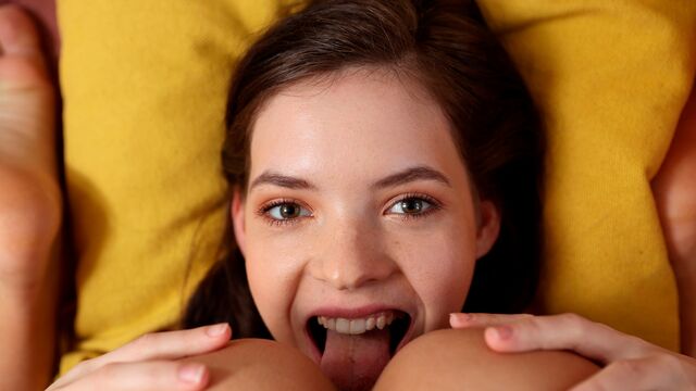 Lesbian POV porn session with Anie Darling and Mia Trejsi