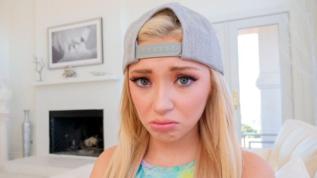 Sensual blonde model Sia Lust gets roughly fucked by a big dong