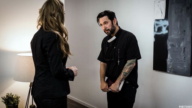 Spicy as fuck angel Eliza Eves is getting rammed by a massive penis