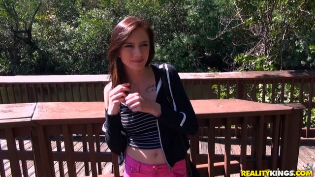 Lusty inked hottie Richelle Ryder got fucked in her lovely poses on the backseat