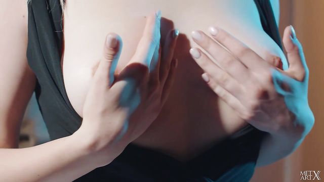 Beautiful babe Jillean is touching her wet snatch on the camera