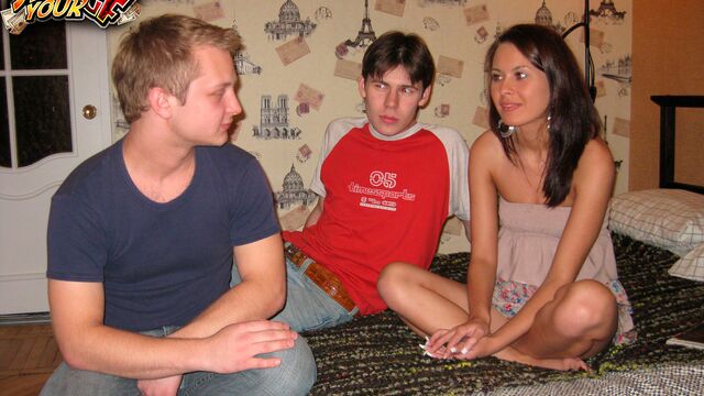 Sensual cheating gf Leyla gets nicely fucked by a pretty large penis