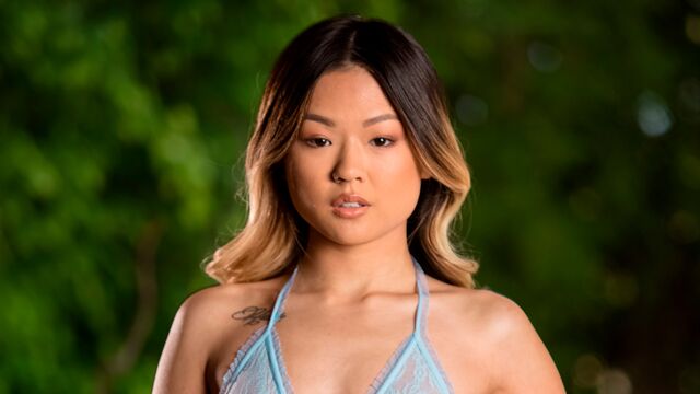 Good-looking Asian babe Lulu Chu is enjoying intensive dick-riding