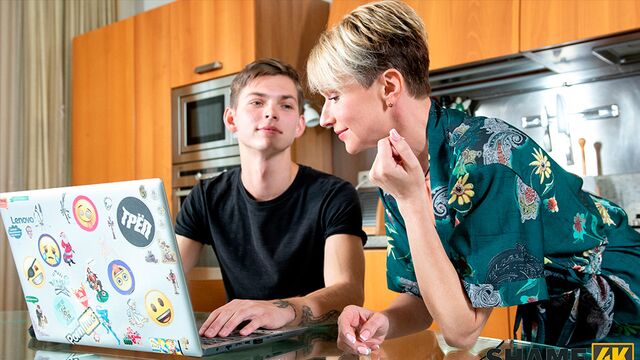 Spicy hottie with cute small tits Cherry Alexa screwed by a long boner