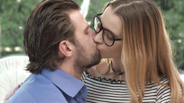 Sweet anal fuck with a stunning long-legged hottie Ivi Rein