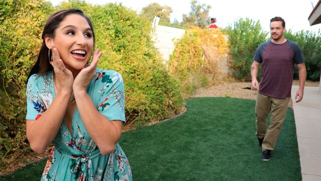 Fresh hottie Abella Danger is having fun with a pretty huge wiener