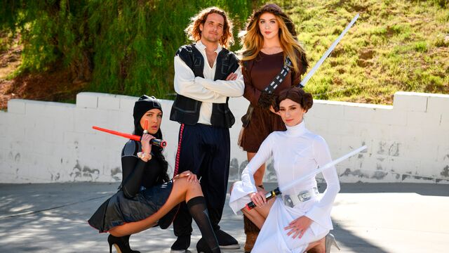 Good girls Andi Rose, Mila Monet and Nikole Nash are getting fucked