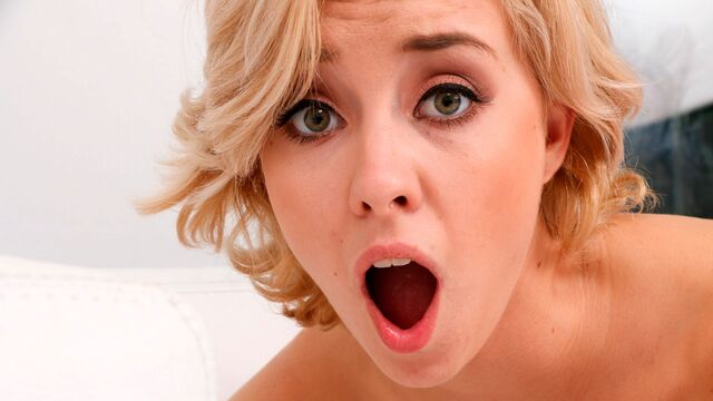 Sensual blonde Haley Reed is enjoying dick-riding so much