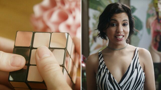 Angelic babe with an innocent face Lina Bembe screwed by a big black dick