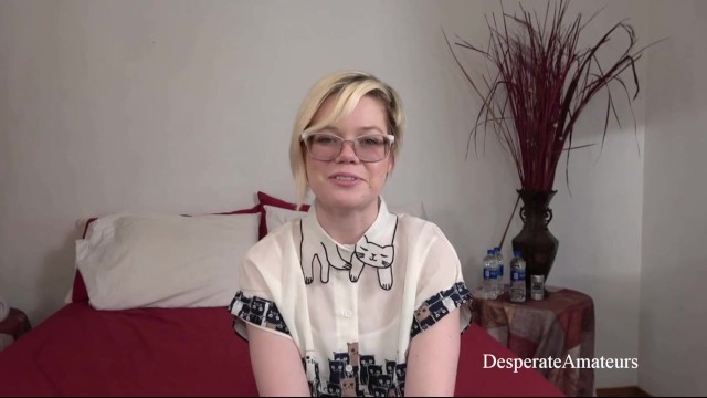 Desperate Amateurs featuring Pearl Sinclair's naughty scene