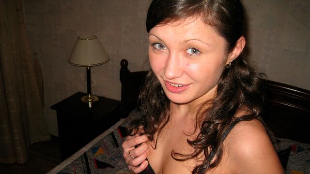 Aesthetic babe Dasha is touching her wet accurate crack
