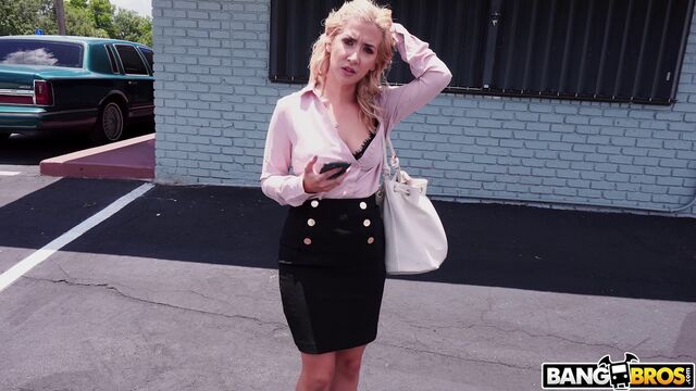 Hard sex in the old van with a blonde babe Lilith Moaningstar