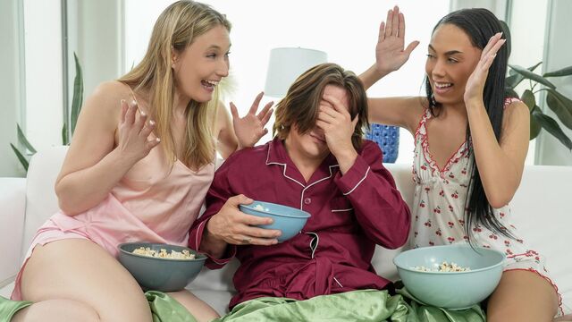 Crazy sex compilation with hot babes Nickey Huntsman and Aaliyah Love