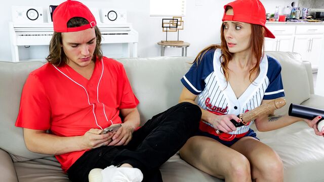 Rough sex in the cowgirl pose with a gorgeous redhead Holly Lace