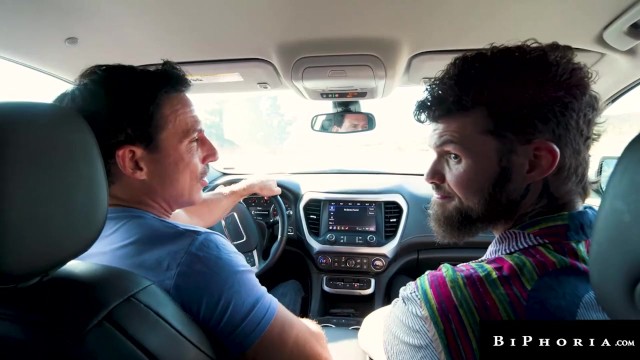 Stylish Michael and Cesar's bisexual male porn