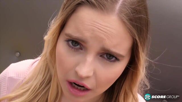 Codi Vore teases her beaver and shows her saggy breasts