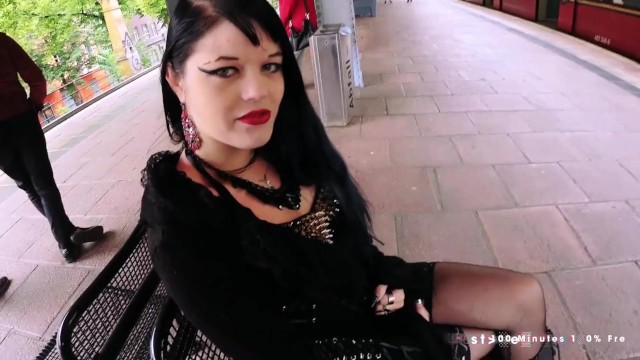 Watch dainty bimbo's action