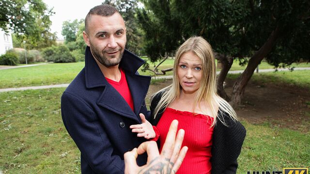 Pregnant Claudia Macc has to fuck a stranger in a hot video