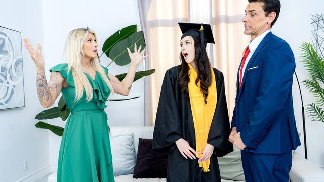 Beautiful brunette Selena Love nicely penetrated by large wiener