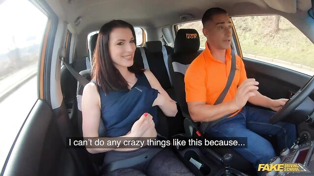 Sweetheart with long legs Victoria Daniels likes hard sex so much