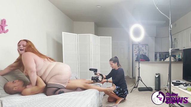 Slutty BBWS featuring Julie Ginger's fetish smut