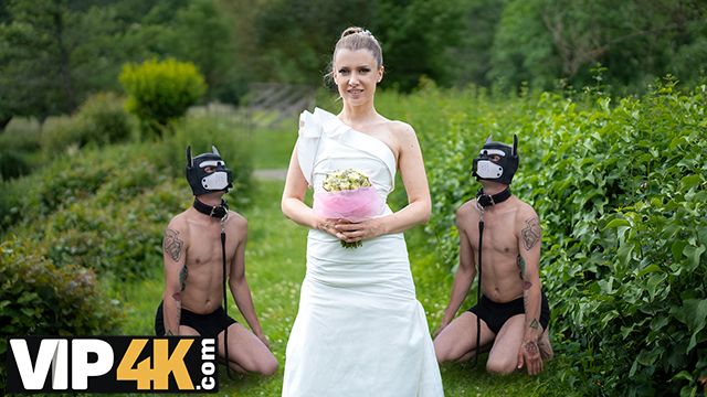 Bride 4K featuring ladylove's pet play smut