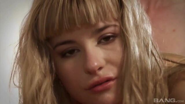 Impressive rough sex action with a high-heeled Charlys Bella