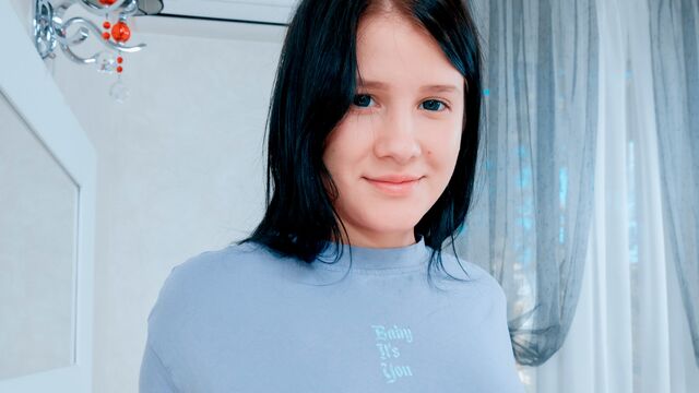 Sensual brunette babe Viola Weber is touching her accurate wet crack