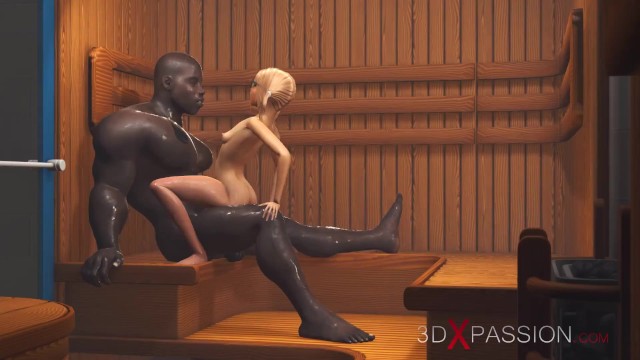 Tender mademoiselle at 3d sex movie