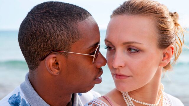 Aesthetic anal fuck with a stunning white model Belle Claire