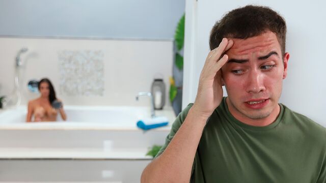 Lusty angel with round bottom Armani Black impaled from behind