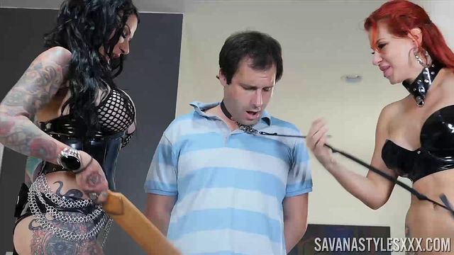 Big tits xxx with wet Savana Styles and Jenevieve Hexxx from Pornstar Platinum