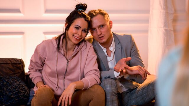 Lusty redhead babe Scarlett Jones gets fucked in her lovely poses