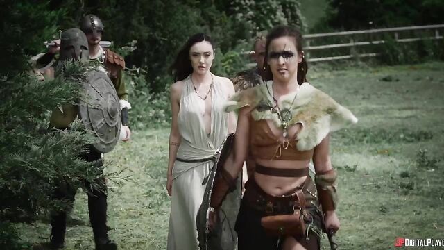 Stunning sex session with two dolls Amirah Adara and Catherine Knight