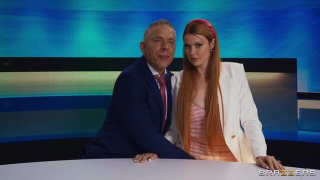 Sweet face sitting and cock-riding with a hot redhead Elly Clutch